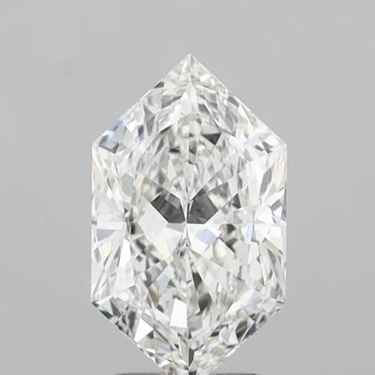 2.06ct Hexagonal Lab Grown Diamond (Colour F, Clarity VS1, IGI Certified)