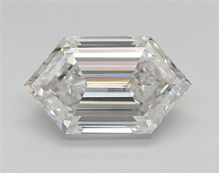 2.06ct Hexagonal Lab Grown Diamond (Colour F, Clarity VVS2, IGI Certified)