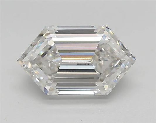 2.06ct Hexagonal Lab Grown Diamond (Colour F, Clarity VVS2, IGI Certified)
