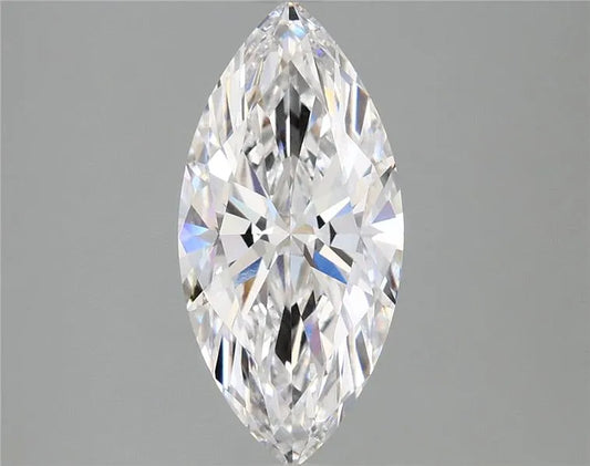 2.06ct Marquise Lab Grown Diamond (Colour E, Clarity VVS2, IGI Certified)