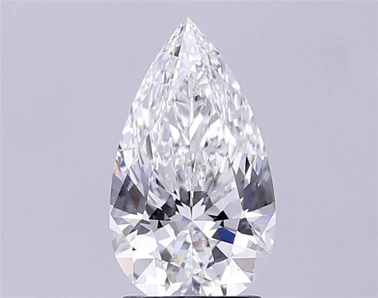 2.06ct Pear Lab Grown Diamond (Colour E, Clarity VVS2, IGI Certified)