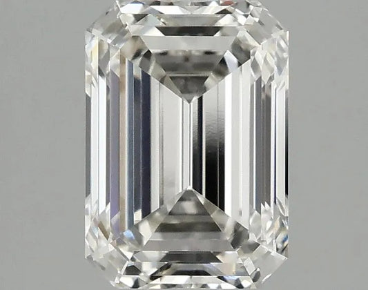 2.07ct Emerald Lab Grown Diamond (Colour H, Clarity VVS2, IGI Certified)