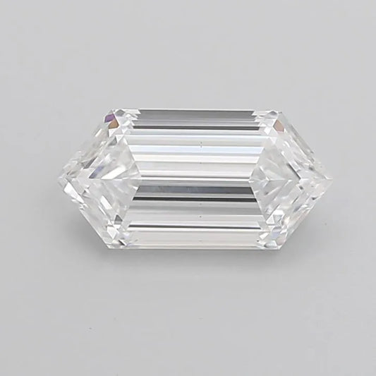 2.07ct Hexagonal Lab Grown Diamond (Colour D, Clarity VS1, IGI Certified)