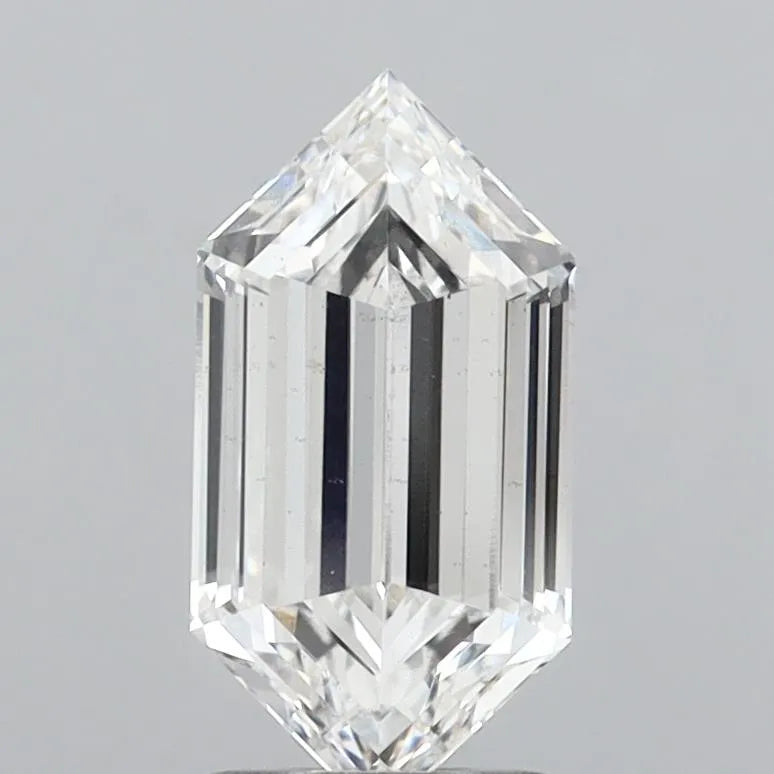 2.07ct Hexagonal Lab Grown Diamond (Colour E, Clarity VS2, IGI Certified)