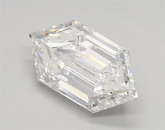 2.07ct Hexagonal Lab Grown Diamond (Colour E, Clarity VVS2, IGI Certified)