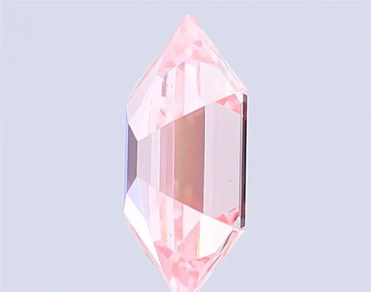 2.07ct Hexagonal Lab Grown Diamond (Colour Fancy Vivid Pink, Clarity VS1, IGI Certified)