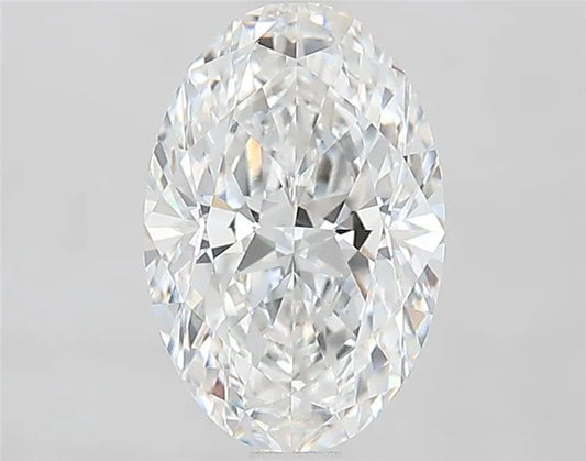 2.07ct Oval Lab Grown Diamond (Colour E, Clarity VVS2, IGI Certified)