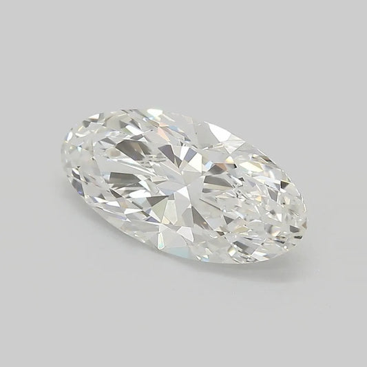 2.07ct Oval Lab Grown Diamond (Colour F, Clarity VVS2, IGI Certified)