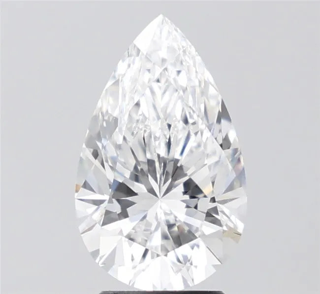 2.07ct Pear Lab Grown Diamond (Colour F, Clarity VVS2, IGI Certified)