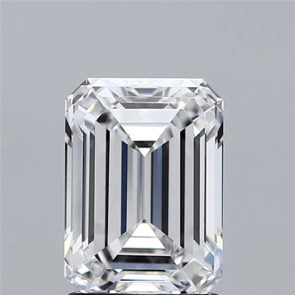 2.08ct Emerald Lab Grown Diamond (Colour E, Clarity VS2, IGI Certified)