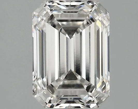 2.08ct Emerald Lab Grown Diamond (Colour G, Clarity VVS2, IGI Certified)