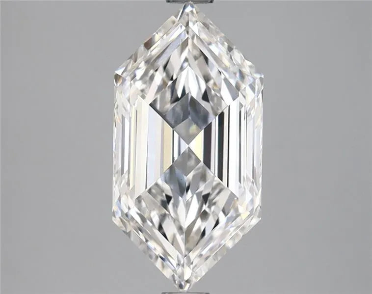 2.08ct Hexagonal Lab Grown Diamond (Colour E, Clarity VS1, IGI Certified)