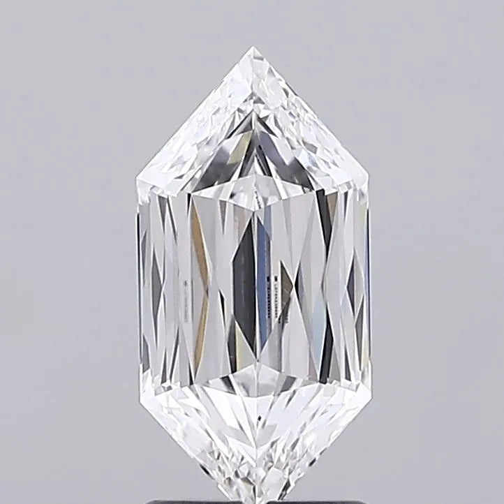 2.08ct Hexagonal Lab Grown Diamond (Colour E, Clarity VS1, IGI Certified)