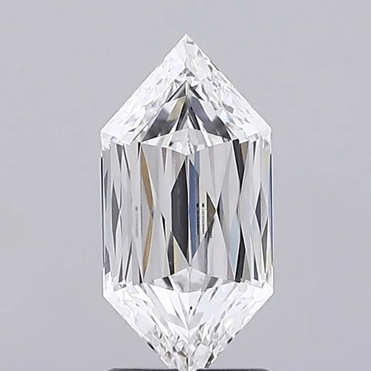 2.08ct Hexagonal Lab Grown Diamond (Colour E, Clarity VS1, IGI Certified)