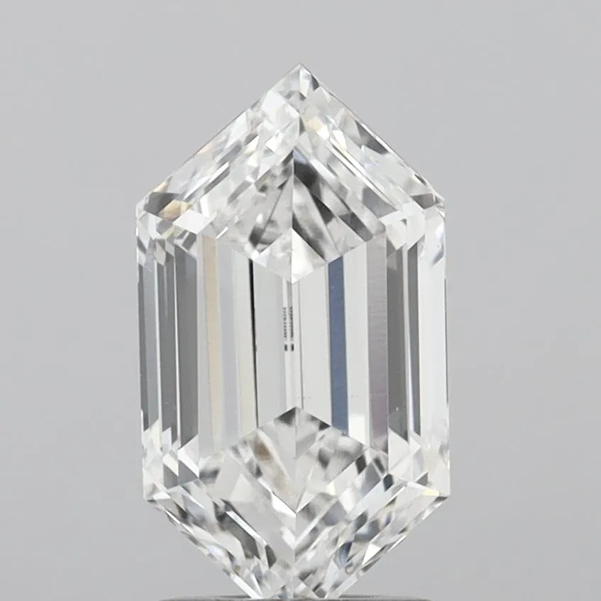 2.08ct Hexagonal Lab Grown Diamond (Colour E, Clarity VS1, IGI Certified)