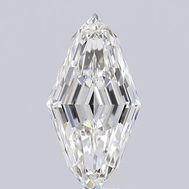2.08ct Lozenge Lab Grown Diamond (Colour F, Clarity VVS1, IGI Certified)