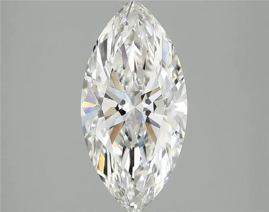 2.08ct Marquise Lab Grown Diamond (Colour G, Clarity VVS2, IGI Certified)