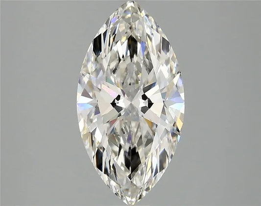2.08ct Marquise Lab Grown Diamond (Colour G, Clarity VVS2, IGI Certified)