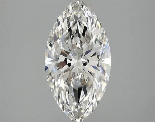 2.08ct Marquise Lab Grown Diamond (Colour G, Clarity VVS2, IGI Certified)