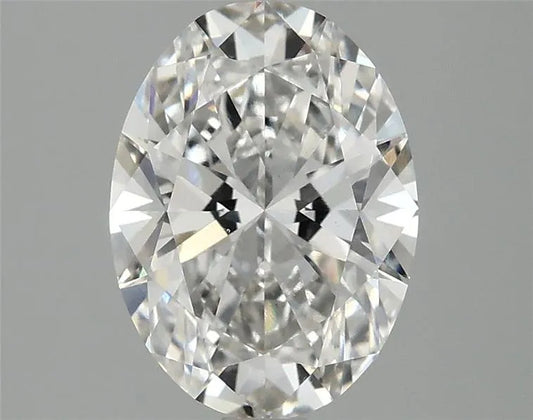 2.08ct Oval Lab Grown Diamond (Colour G, Clarity VS1, IGI Certified)