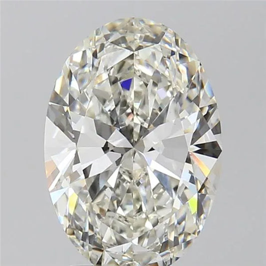 2.08ct Oval Lab Grown Diamond (Colour G, Clarity VVS2, IGI Certified)