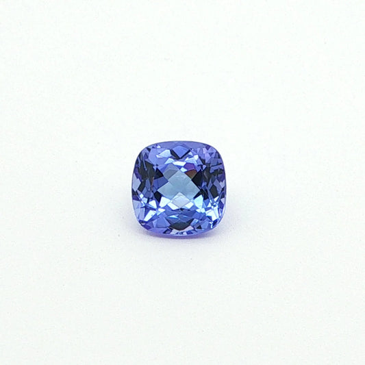 2.09ct Cushion Natural Tanzanite (Colour Blue, Clarity Eye Clean, Cut Faceted)