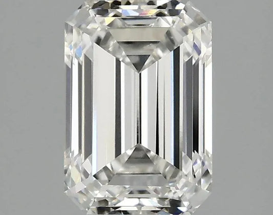 2.09ct Emerald Lab Grown Diamond (Colour F, Clarity VVS1, IGI Certified)