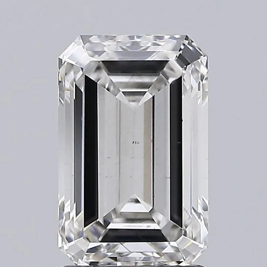 2.09ct Emerald Lab Grown Diamond (Colour H, Clarity VS1, IGI Certified)