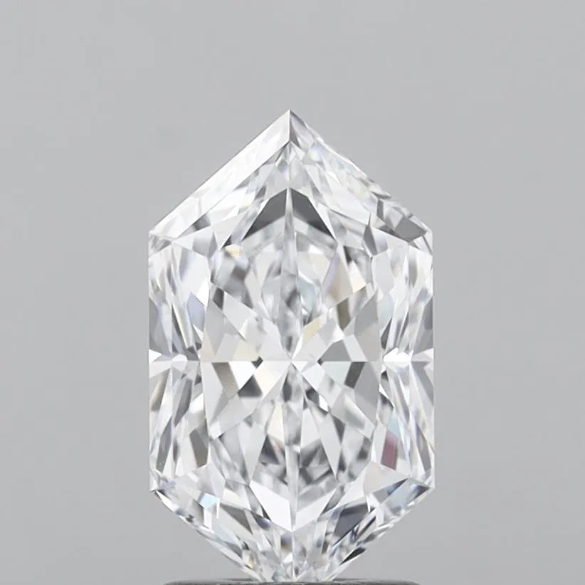 2.09ct Hexagonal Lab Grown Diamond (Colour D, Clarity VVS1, IGI Certified)