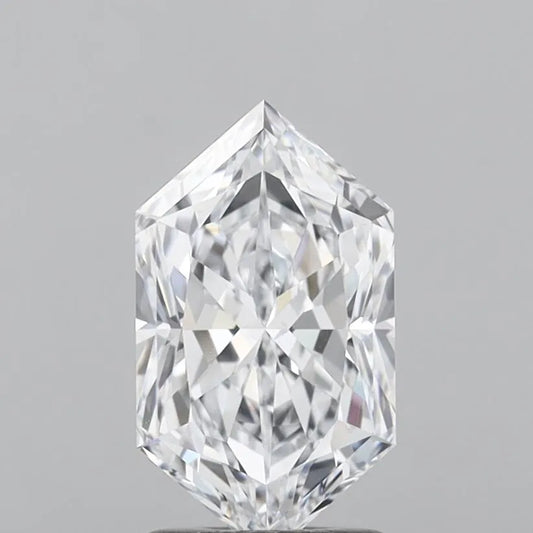 2.09ct Hexagonal Lab Grown Diamond (Colour D, Clarity VVS1, IGI Certified)