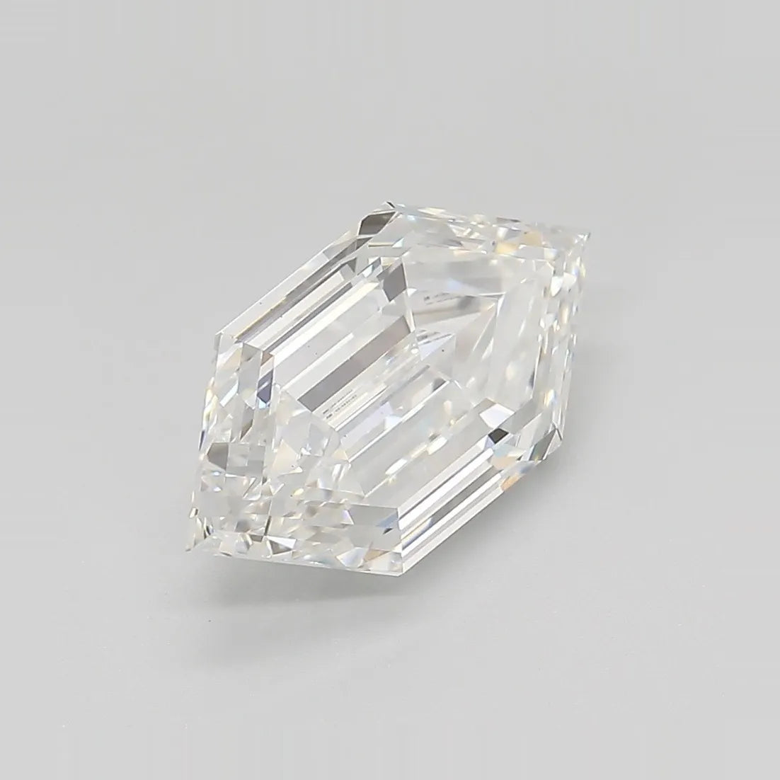 2.09ct Hexagonal Lab Grown Diamond (Colour E, Clarity VS1, IGI Certified)
