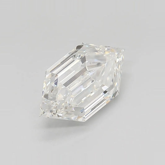 2.09ct Hexagonal Lab Grown Diamond (Colour E, Clarity VS1, IGI Certified)
