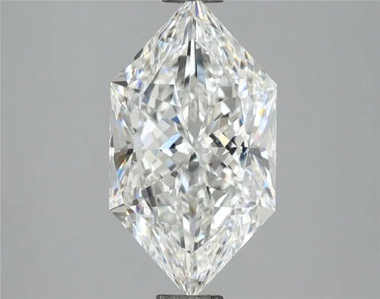 2.09ct Hexagonal Lab Grown Diamond (Colour E, Clarity VVS1, IGI Certified)