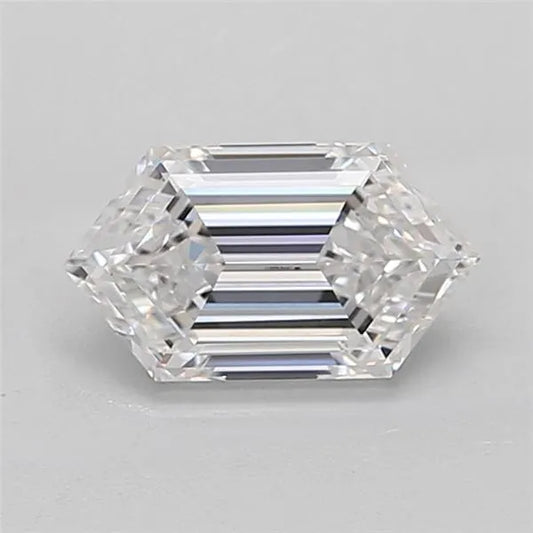 2.09ct Hexagonal Lab Grown Diamond (Colour E, Clarity VVS2, IGI Certified)