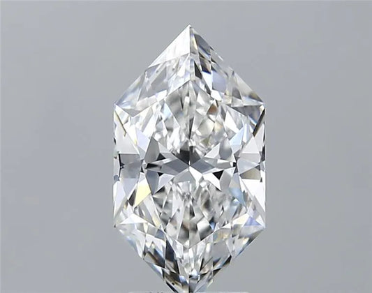 2.09ct Hexagonal Lab Grown Diamond (Colour E, Clarity VVS2, IGI Certified)