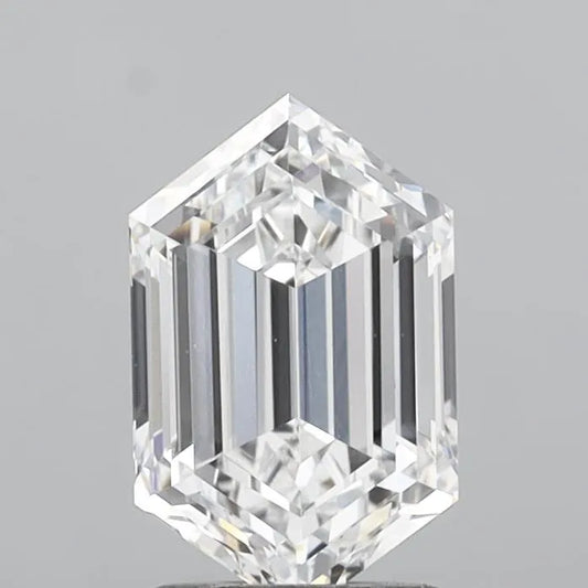 2.09ct Hexagonal Lab Grown Diamond (Colour E, Clarity VVS2, IGI Certified)