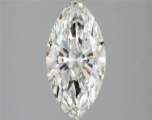 2.09ct Marquise Lab Grown Diamond (Colour G, Clarity VVS2, IGI Certified)