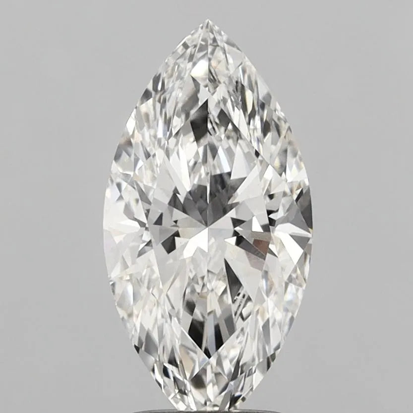 2.09ct Marquise Lab Grown Diamond (Colour G, Clarity VVS2, IGI Certified)