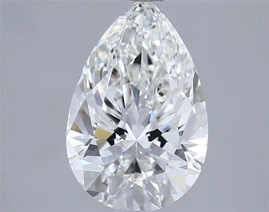 2.09ct Pear Lab Grown Diamond (Colour F, Clarity VVS1, IGI Certified)