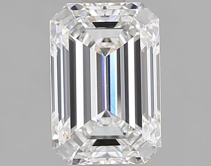 2.10ct Emerald Lab Grown Diamond (Colour E, Clarity VVS1, IGI Certified)
