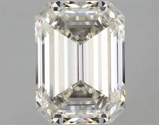 2.10ct Emerald Lab Grown Diamond (Colour I, Clarity VS1, IGI Certified)