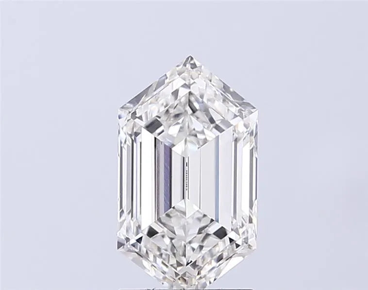 2.10ct Hexagonal Lab Grown Diamond (Colour G, Clarity VVS2, IGI Certified)