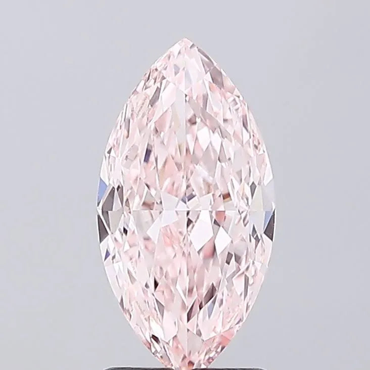 2.10ct Marquise Lab Grown Diamond (Colour Fancy Intense Pink, Clarity VVS2, IGI Certified)