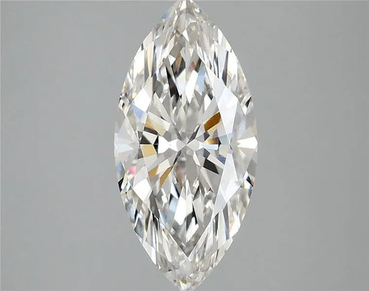 2.10ct Marquise Lab Grown Diamond (Colour G, Clarity VVS2, IGI Certified)