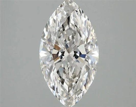 2.10ct Marquise Lab Grown Diamond (Colour G, Clarity VVS2, IGI Certified)