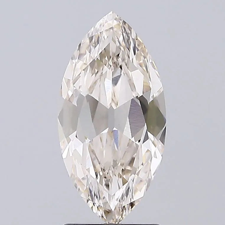 2.10ct Marquise Lab Grown Diamond (Colour M, Clarity VVS2, IGI Certified)