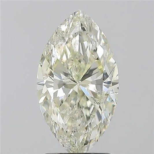 2.10ct Marquise Natural Diamond (Colour L, Clarity SI2, Cut VG, IGI Certified)