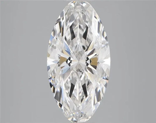 2.10ct Oval Lab Grown Diamond (Colour D, Clarity VVS2, IGI Certified)
