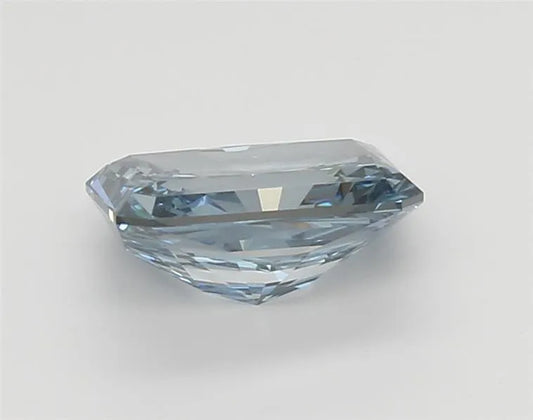 2.10ct Radiant Lab Grown Diamond (Colour Fancy Vivid Blue, Clarity VS1, IGI Certified)