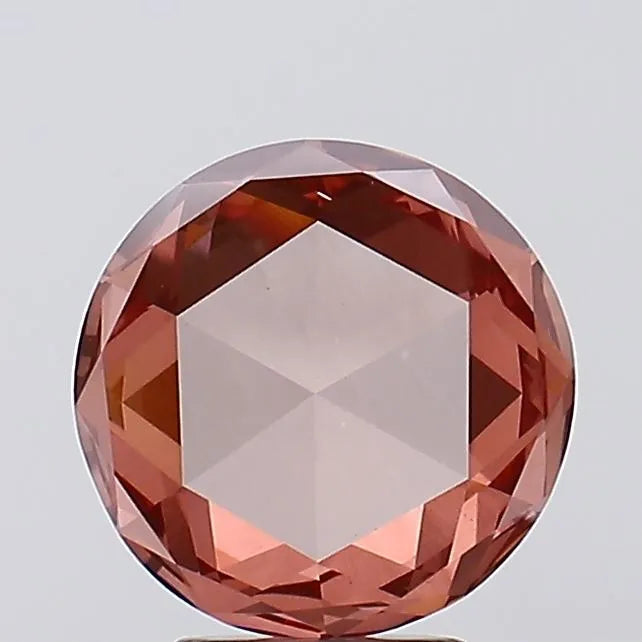 2.10ct Rose Lab Grown Diamond (Colour Fancy Intense Brownish Pink, Clarity VS2, IGI Certified)
